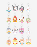 [PRE-ORDER] Stray Kids SKZOO x Sanrio SECRECT FLOCKED FIGURE KEYRING(RANDOM)