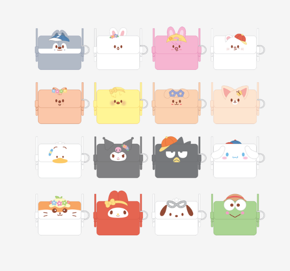 [PRE-ORDER] Stray Kids SKZOO x Sanrio CARD WALLET CROSS BAG