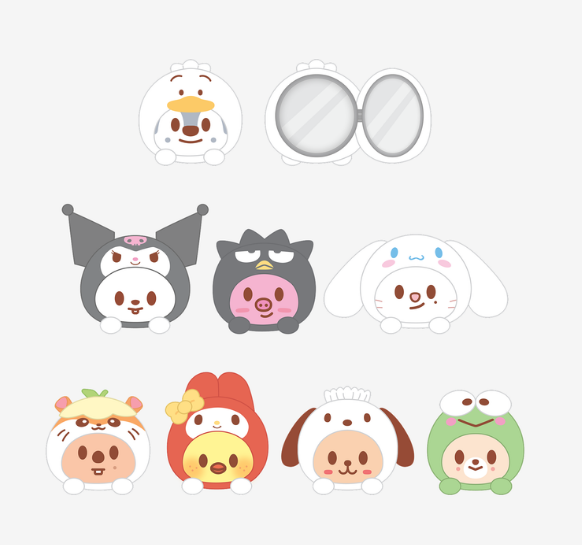 [PRE-ORDER] Stray Kids SKZOO x Sanrio PLUSH MIRROR