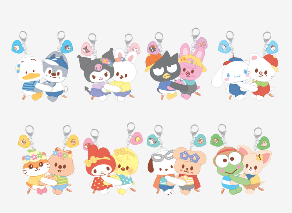 [PRE-ORDER] Stray Kids SKZOO x Sanrio HUG PLUSH KEYRING