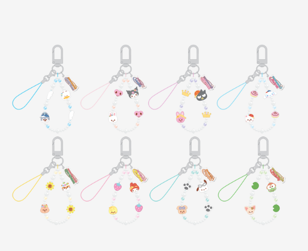 [PRE-ORDER] Stray Kids SKZOO x Sanrio PHOTO BEADS STRAP