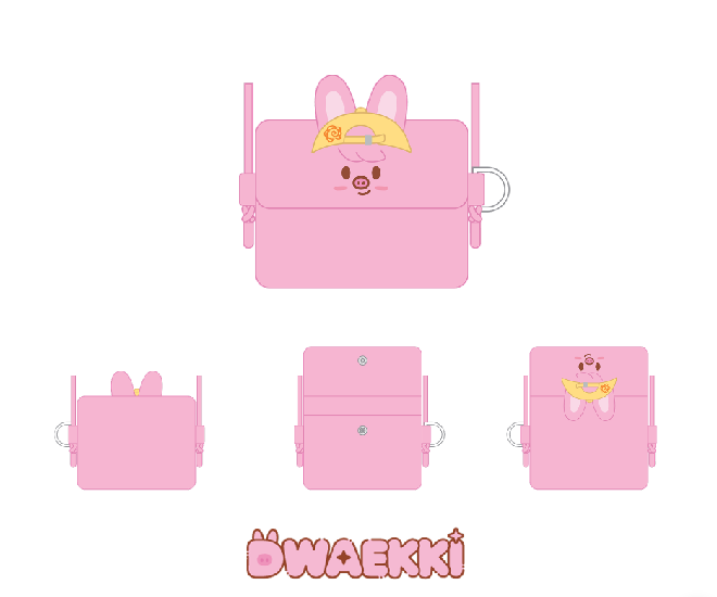 [PRE-ORDER] Stray Kids SKZOO x Sanrio CARD WALLET CROSS BAG