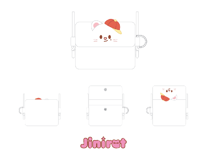 [PRE-ORDER] Stray Kids SKZOO x Sanrio CARD WALLET CROSS BAG