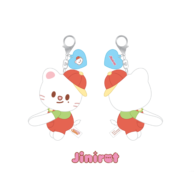 [PRE-ORDER] Stray Kids SKZOO x Sanrio HUG PLUSH KEYRING