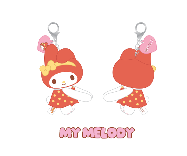 [PRE-ORDER] Stray Kids SKZOO x Sanrio HUG PLUSH KEYRING