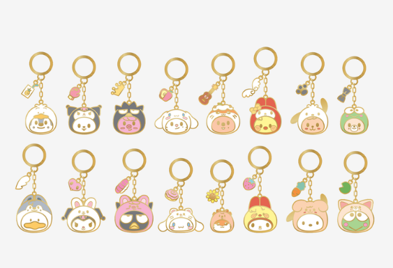 [PRE-ORDER] Stray Kids SKZOO x Sanrio METAL KEYRING