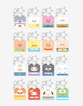 [PRE-ORDER] Stray Kids SKZOO x Sanrio SECRET BLOCK STAMP (RANDOM)