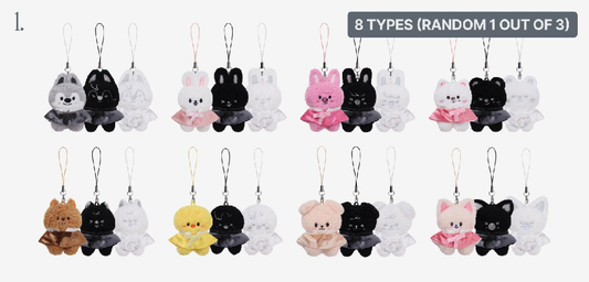[PRE-ORDER, OFFLINE] STRAY KIDS SKZ World Tour RUN IT SEOUL OFFICIAL MERCH SKZOO SECRET PLUSH MICRO VER.(RANDOM 1 OUT OF 3)
