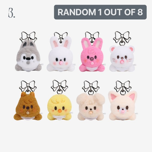 [PRE-ORDER, OFFLINE] STRAY KIDS SKZ World Tour RUN IT SEOUL OFFICIAL MERCH SKZOO WIND -UP PLUSH(RANDOM 1 OUT OF 8)
