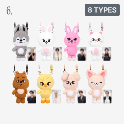[PRE-ORDER, OFFLINE] STRAY KIDS SKZ World Tour RUN IT SEOUL OFFICIAL MERCH SKZOO PLUSH CROSS BAG