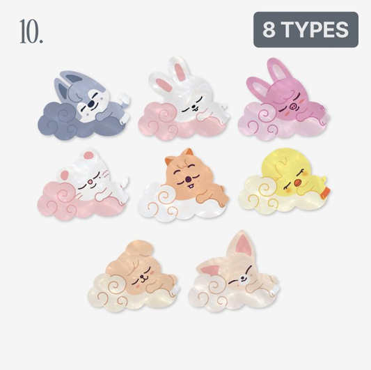 [PRE-ORDER, OFFLINE] STRAY KIDS SKZ World Tour RUN IT SEOUL OFFICIAL MERCH SKZOO HAIR CLIP