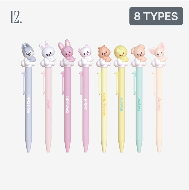 [PRE-ORDER, OFFLINE] STRAY KIDS SKZ World Tour RUN IT SEOUL OFFICIAL MERCH SKZOO FIGURE PEN