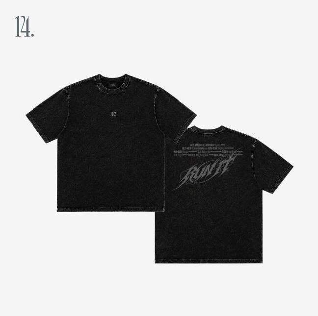 [PRE-ORDER, OFFLINE] STRAY KIDS SKZ World Tour RUN IT SEOUL OFFICIAL MERCH T SHIRT