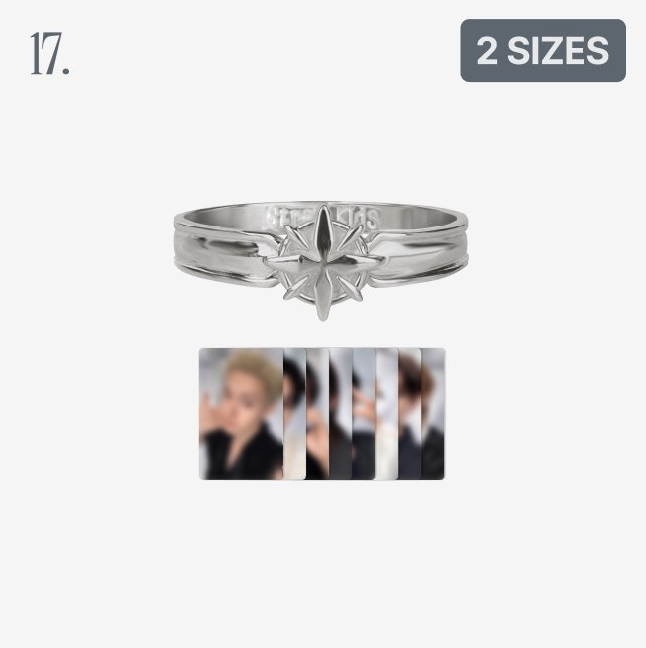 [PRE-ORDER, OFFLINE] STRAY KIDS SKZ World Tour RUN IT SEOUL OFFICIAL MERCH RING