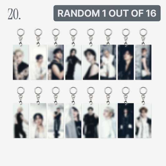 [PRE-ORDER, OFFLINE] STRAY KIDS SKZ World Tour RUN IT SEOUL OFFICIAL MERCH SECRET ACRYLIC KEYRING