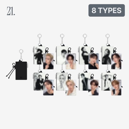 [PRE-ORDER, OFFLINE] STRAY KIDS SKZ World Tour RUN IT SEOUL OFFICIAL MERCH CARD HOLDER KEYRING
